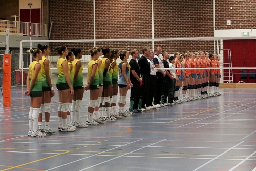 Jeugdinterland Nederland - Brazilië 24-06-2009