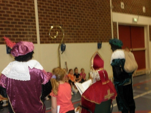 Sinterklaas bij de minis 2012